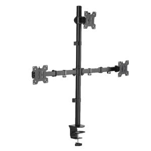 Triple Arm Monitor Mount