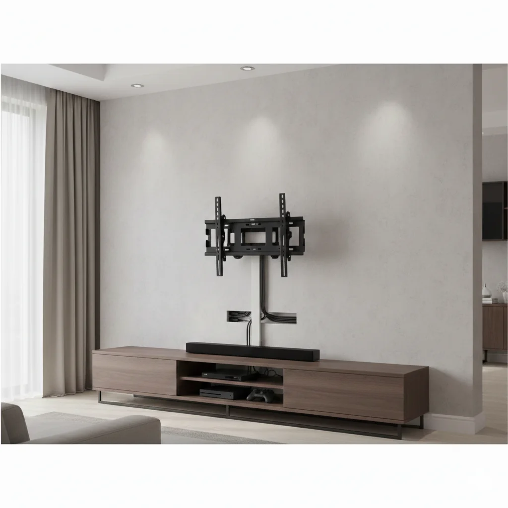thundertechpros：TV Mount Cable Management: