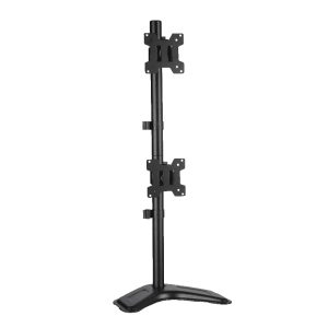 How to run a vertical monitor without stand using a VESA arm