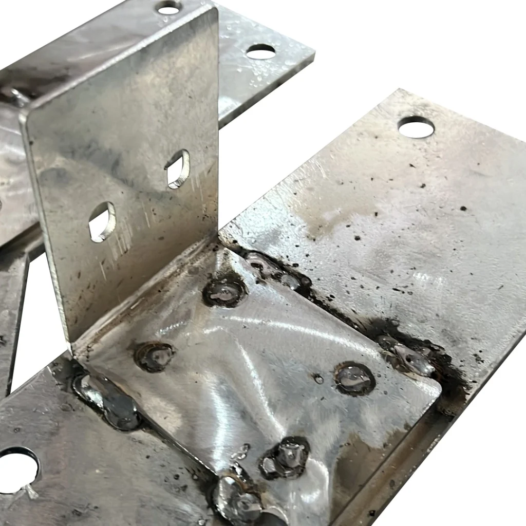 Heavy duty stainless steel bracket argon arc welding processing